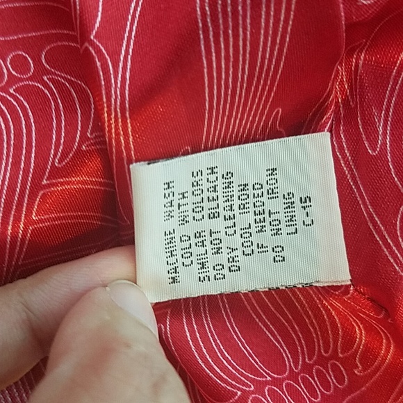 EUC Tulle lipstick red wool blend coat M - Picture 6 of 9